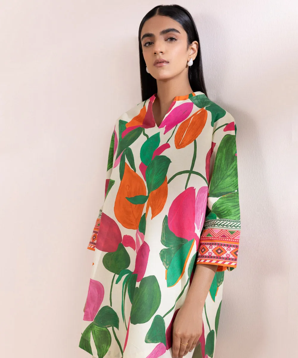 2 Piece - Printed Lawn Suit-0U2Tdy24V418