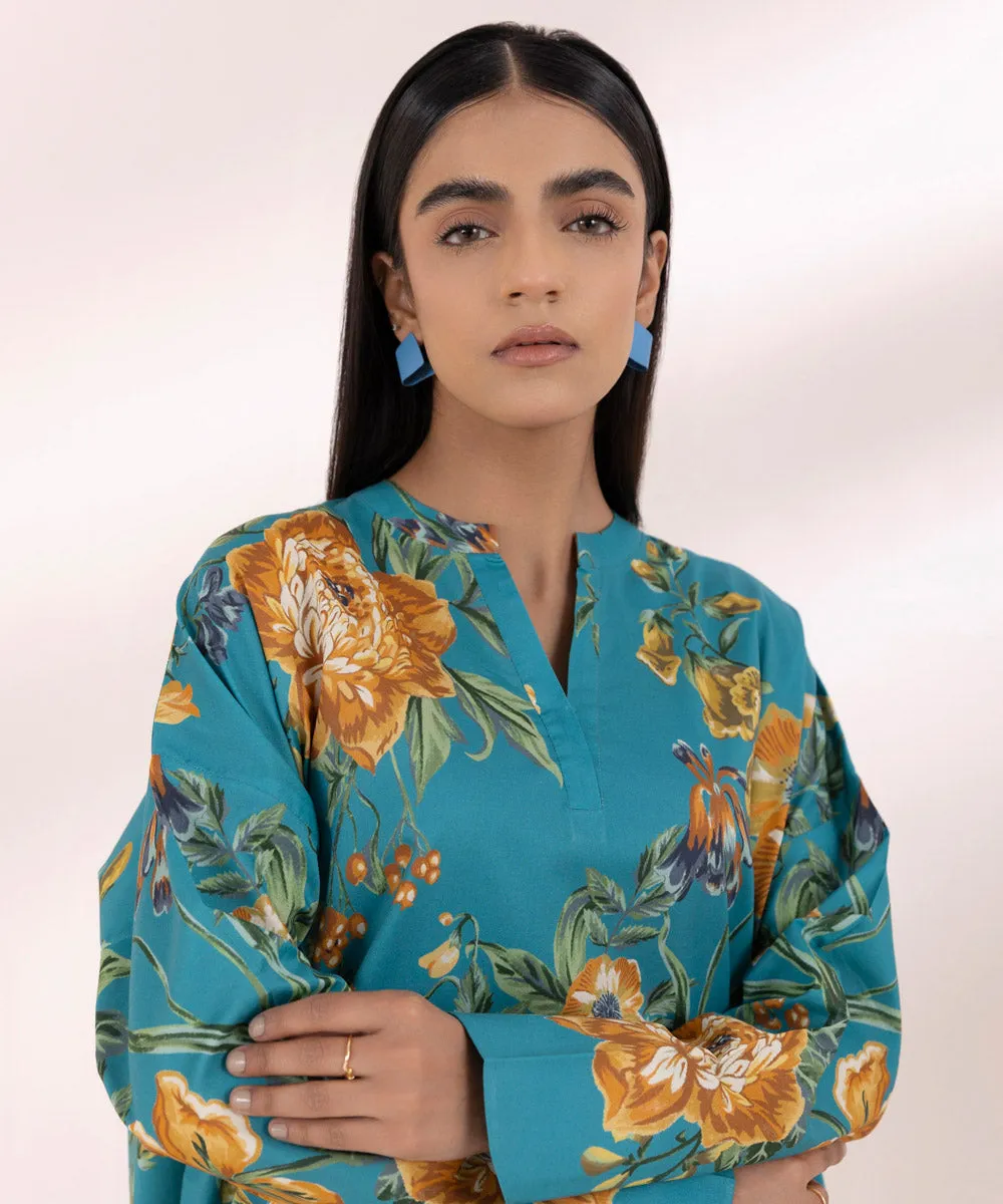 2 Piece - Printed Lawn Suit-0U2Tdy24V420