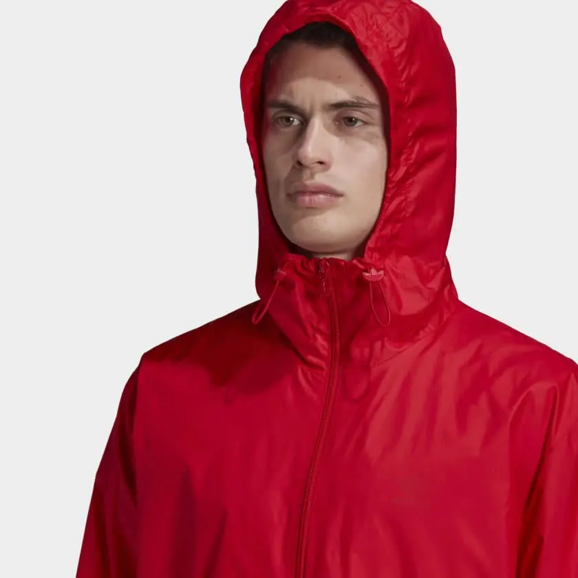 Adidas Originals Men's Adicolor FTO Windbreaker - Red