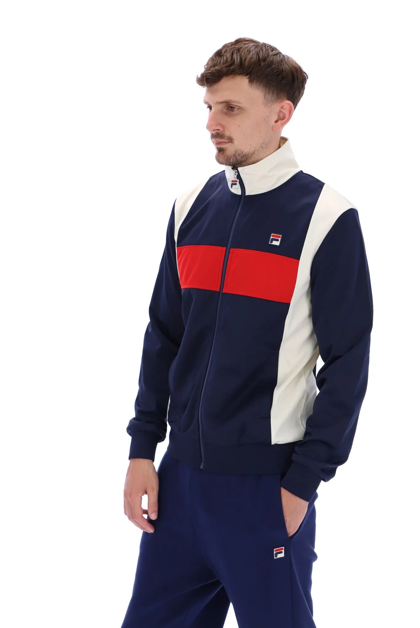 Andre Colour Blocked Track Jacket