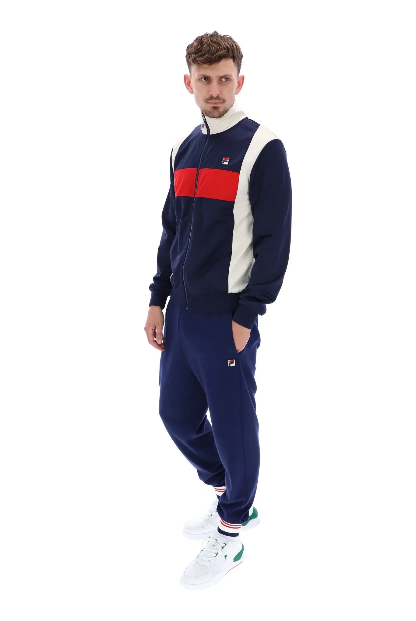 Andre Colour Blocked Track Jacket