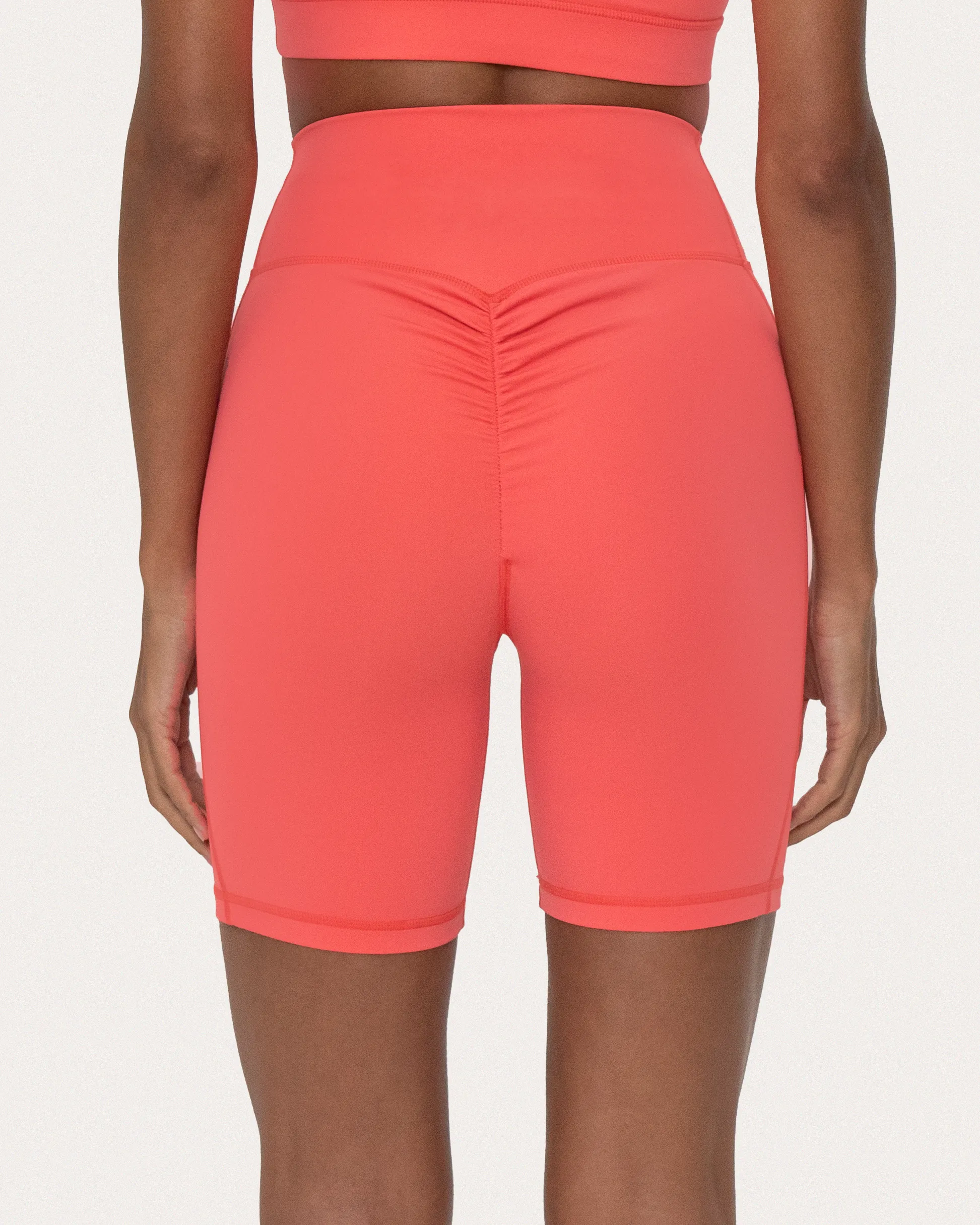 Birthday Scrunch Bum Short Coral FINAL SALE