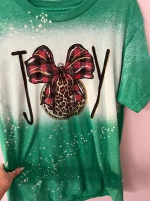 Bow Ornament T-Shirt Green