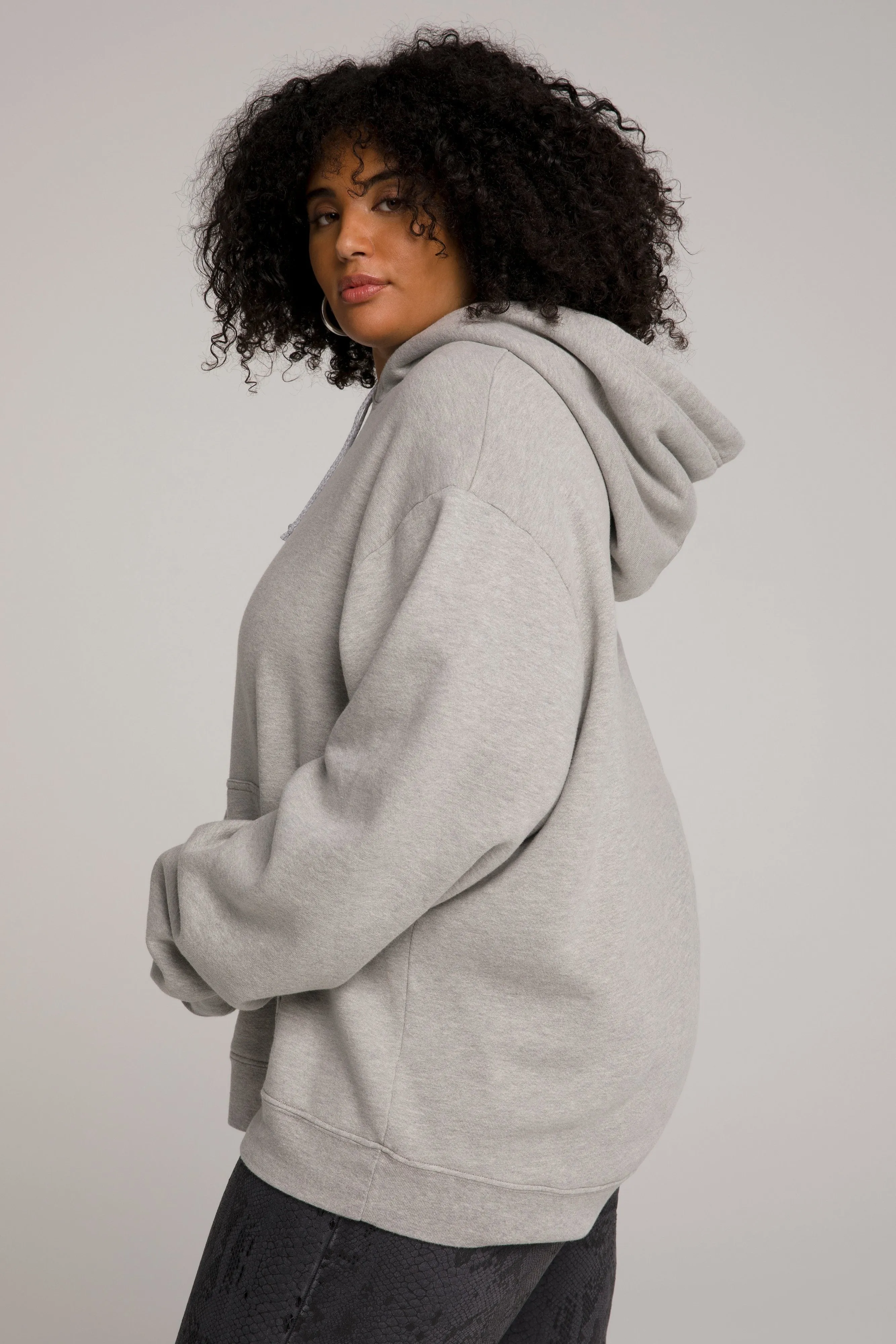 BOYFRIEND HOODIE | HEATHER GREY001