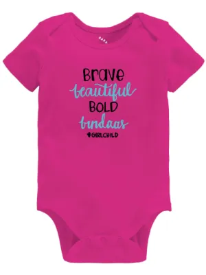 Brave Beautiful Bold Bindass - Onesie