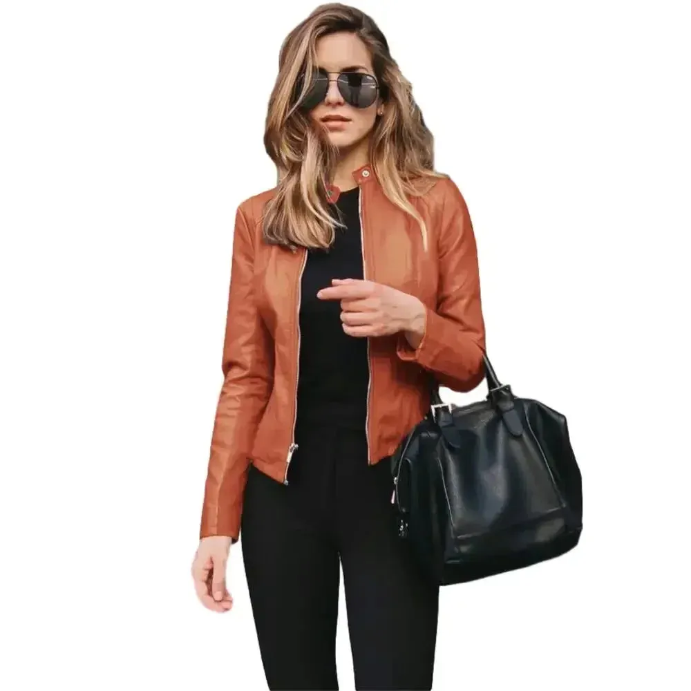 Chic Women's Biker Jacket