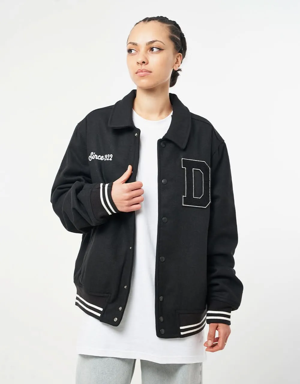 Dickies West Vale Varsity Jacket - Black