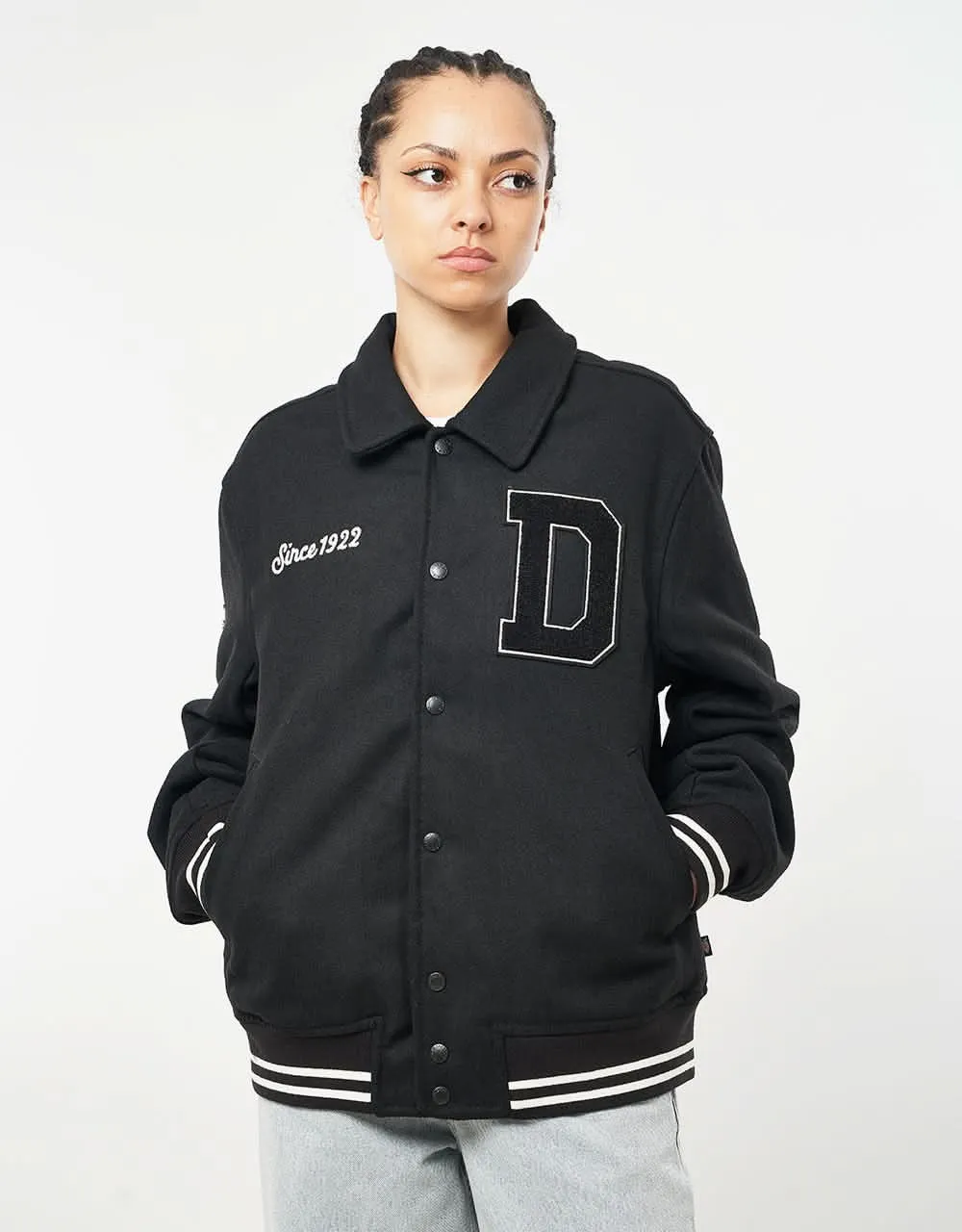 Dickies West Vale Varsity Jacket - Black