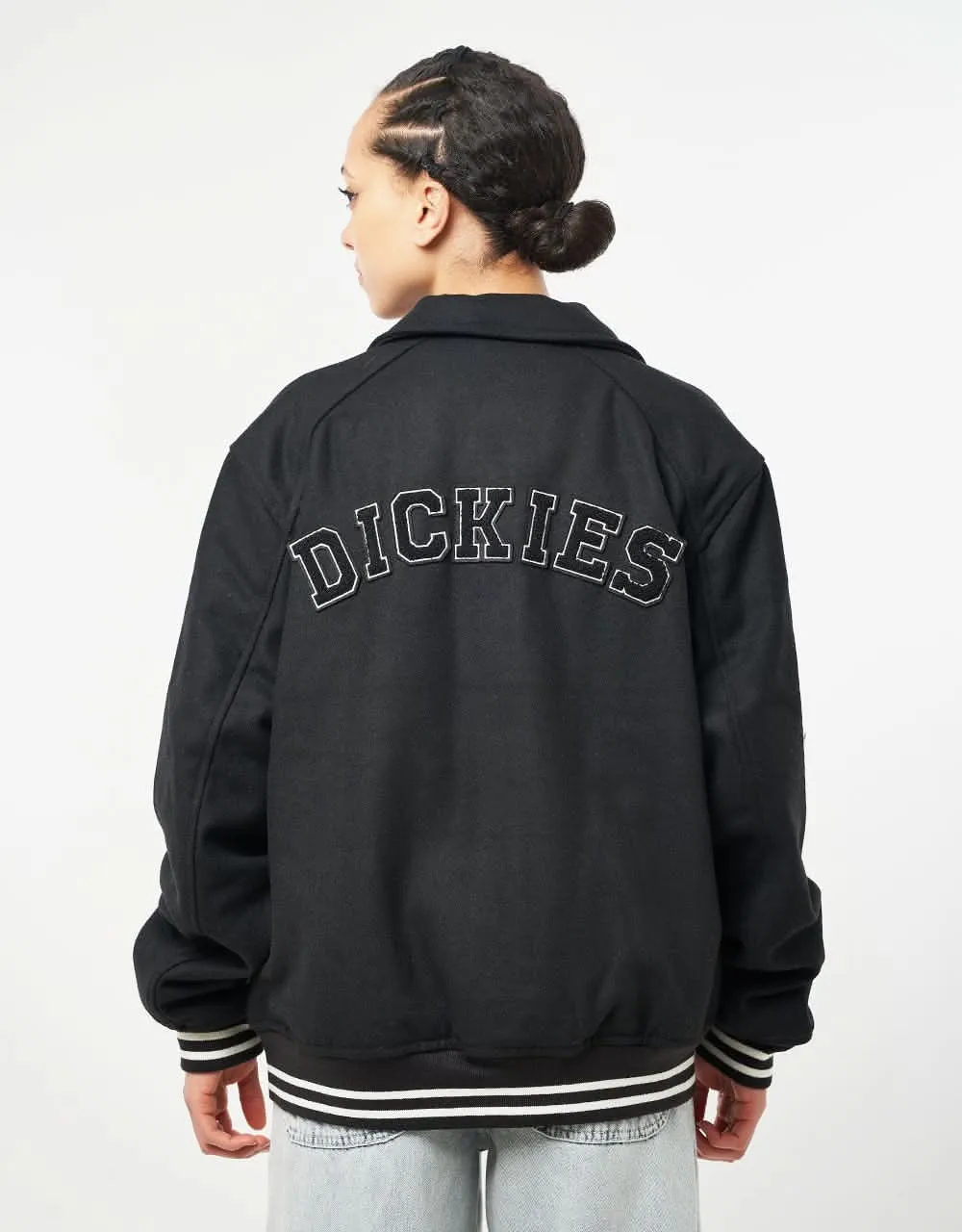 Dickies West Vale Varsity Jacket - Black