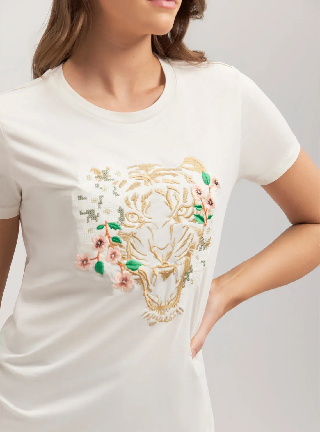 Eco Tiger Daisy T-Shirt