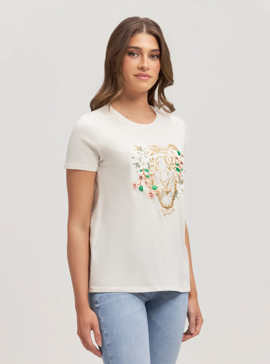 Eco Tiger Daisy T-Shirt