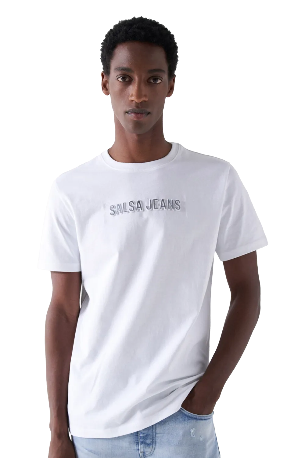 Embossed Branded T-Shirt*