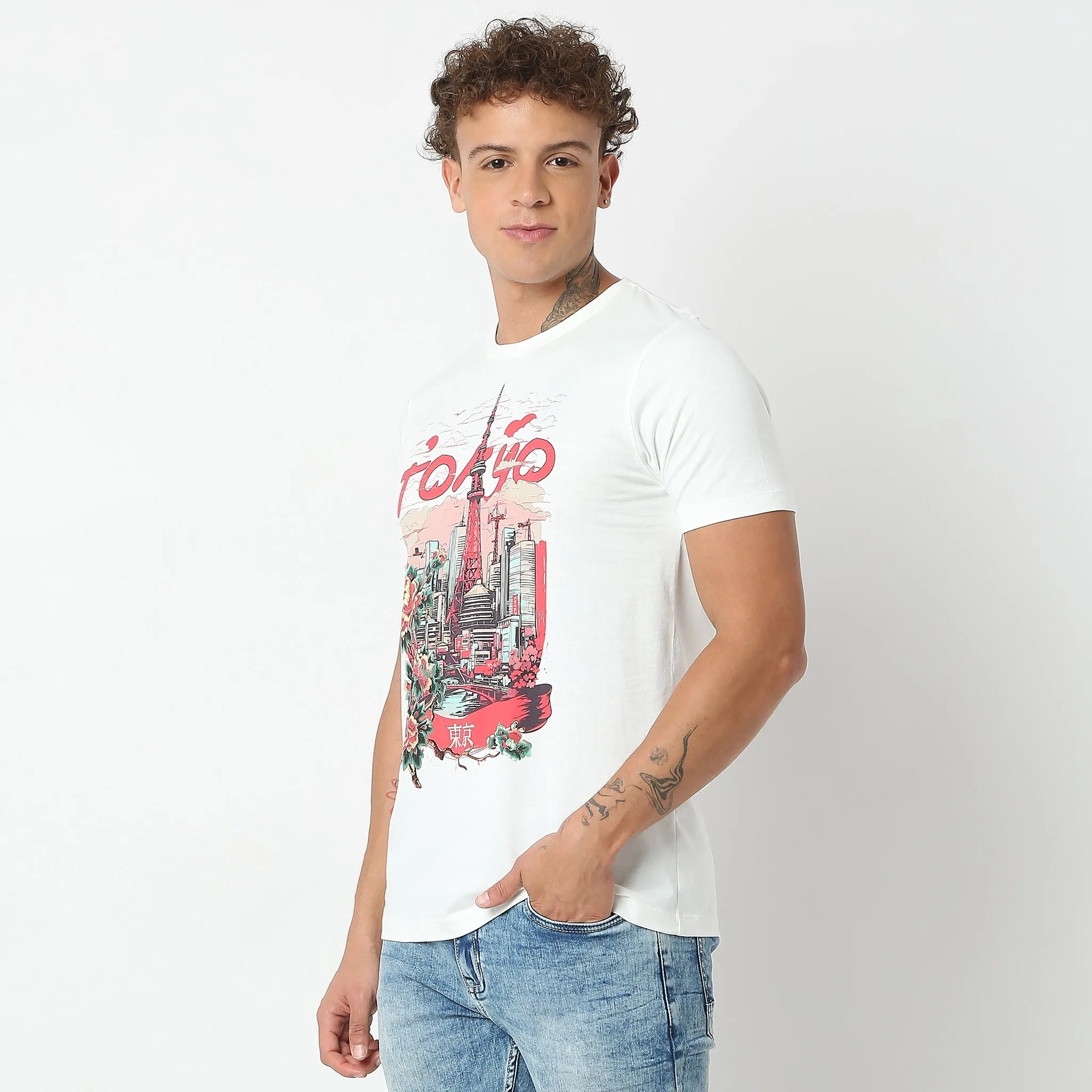 Every Day Large Bold Graphic Tees - Regular Fit 100% Cotton - Outstanding Value