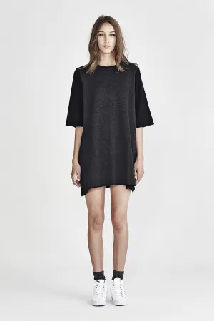 Fleece Dress - Charcoal