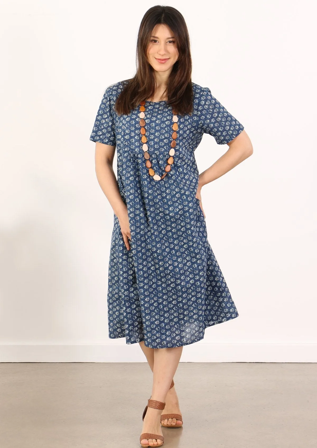 Frankie Dress Bluebell