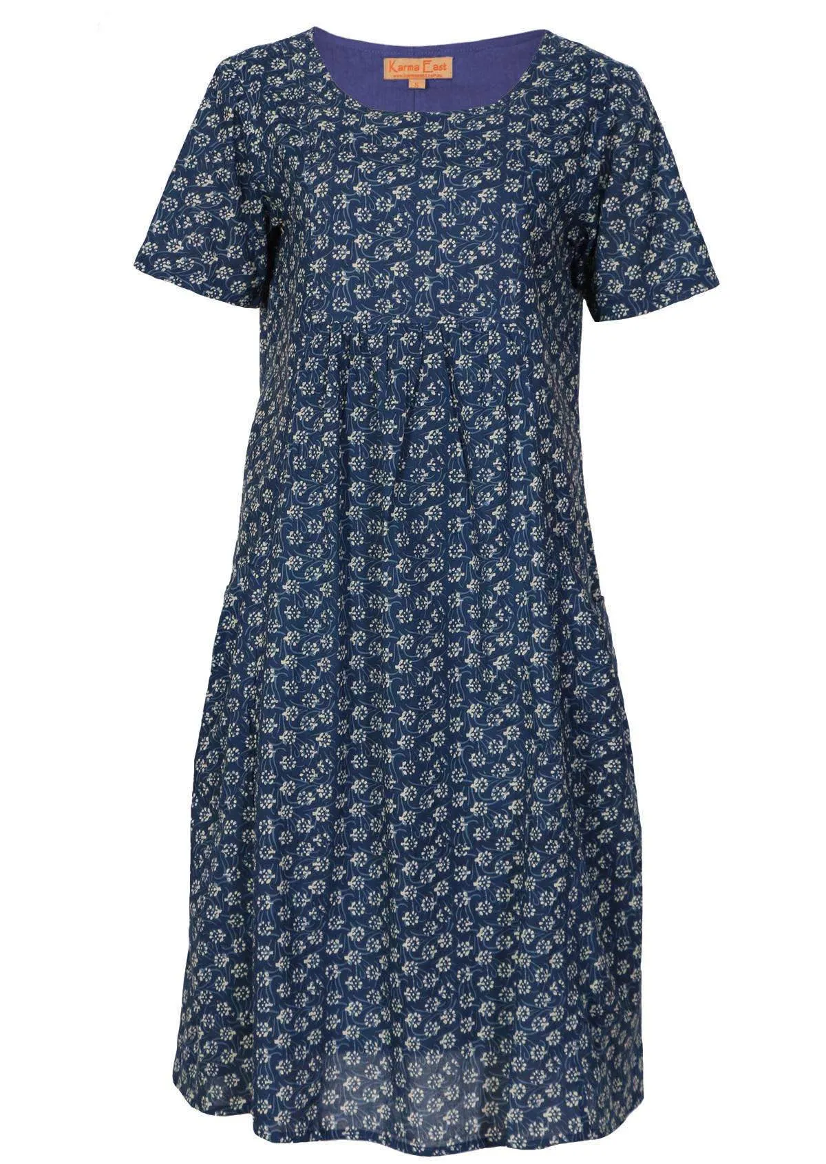 Frankie Dress Bluebell