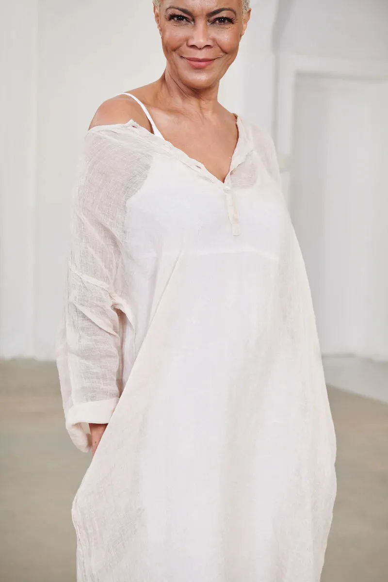 Hadley Linen Gauze Dress