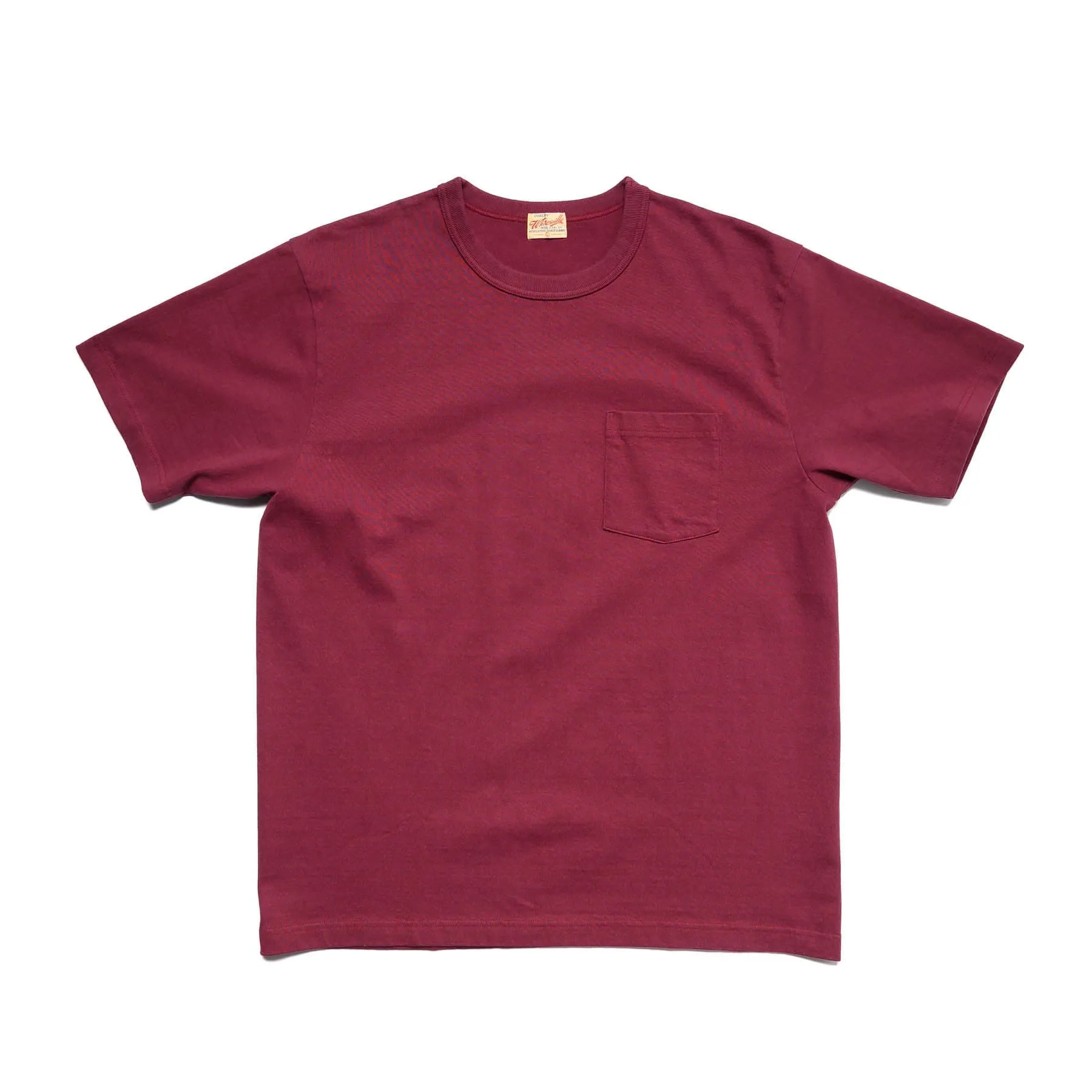 Heavyweight Pocket Tee - Wine