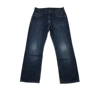 Here   There jeans 10-11 years dark blue straight leg cotton