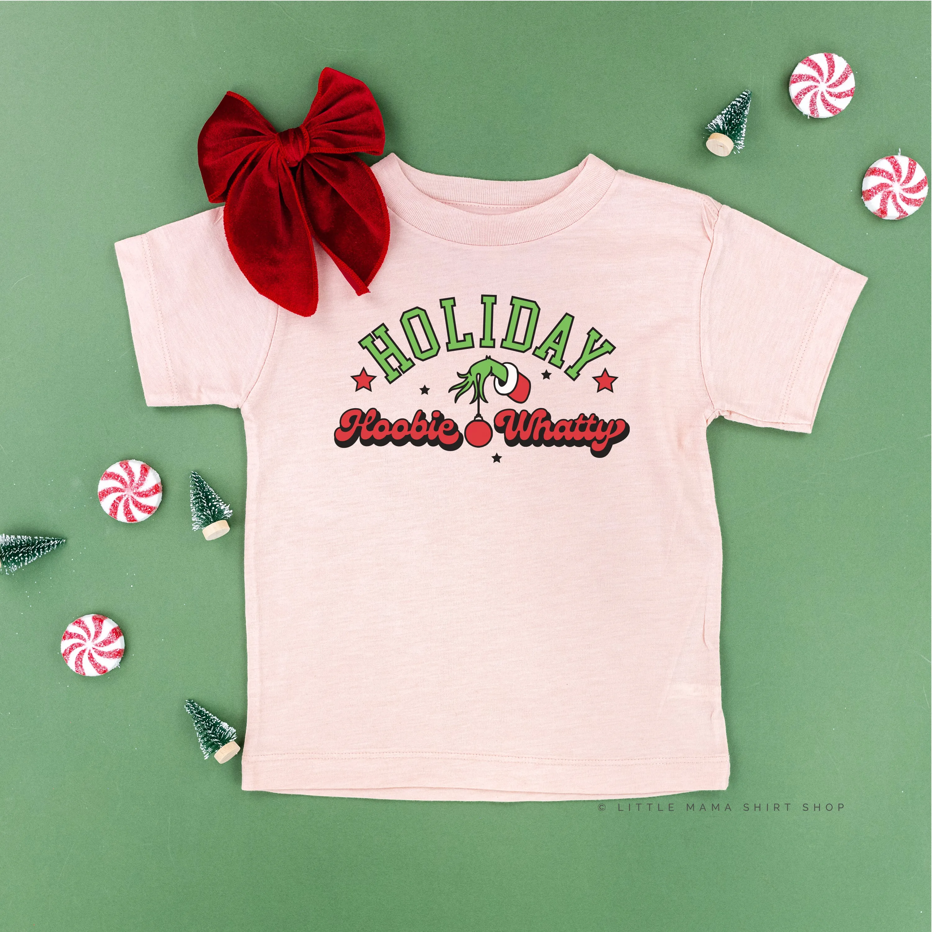 Holiday Hoobie Whatty - Child Tee