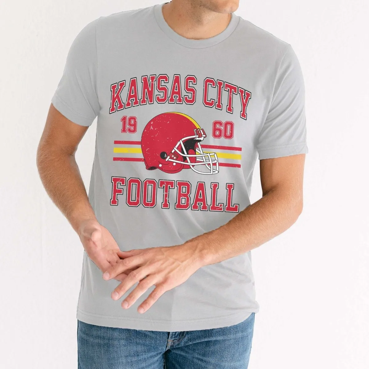 Kansas City Football Bella Graphic Tee