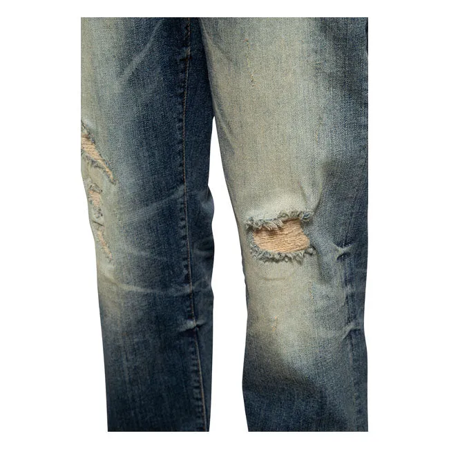 King Kerosin Robin Jeans Bleached Blue