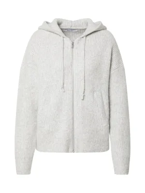 Knitted cardigan About You Jolin, mottled gray