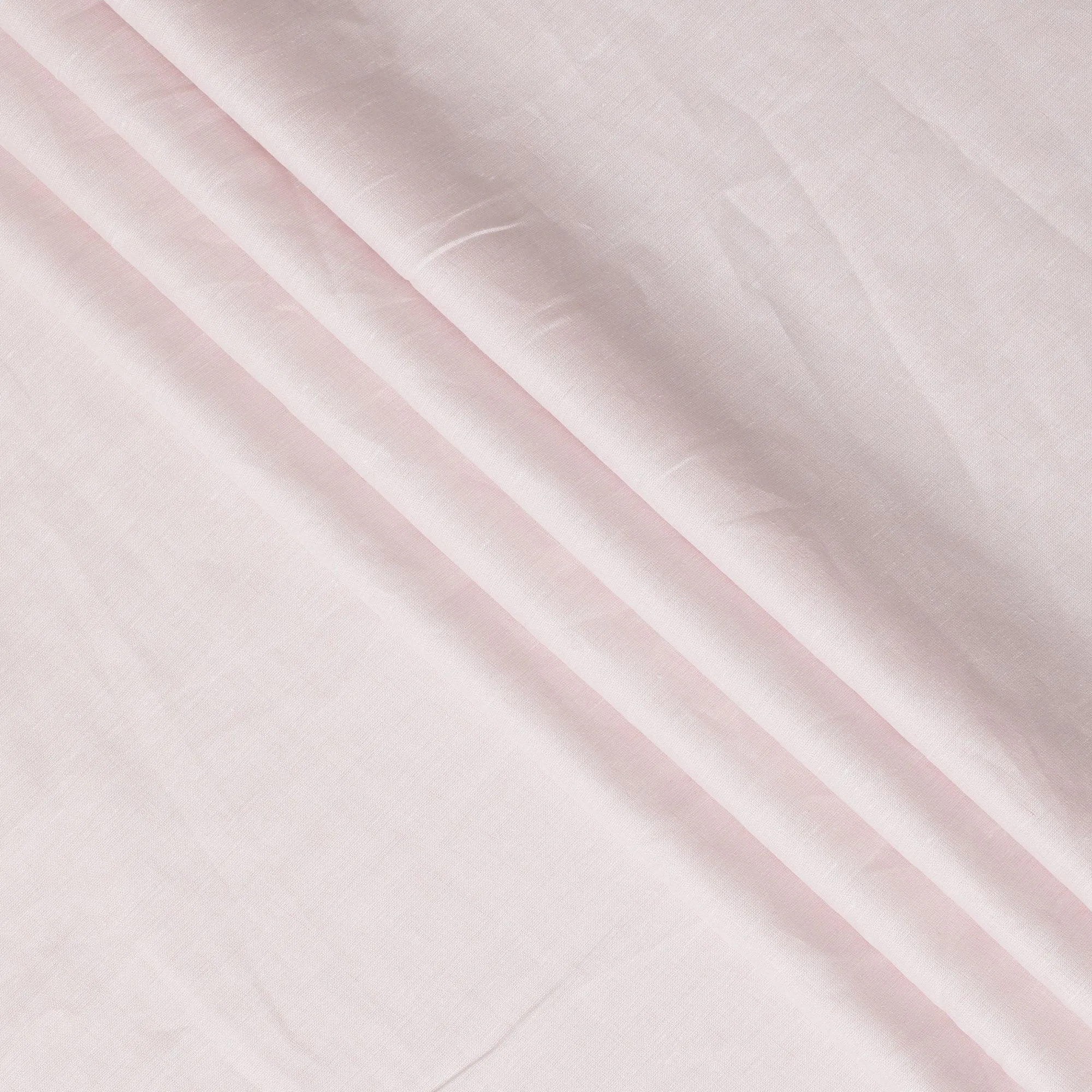 Light pink Plain Premium pure linen fabric 60Lea-D15879