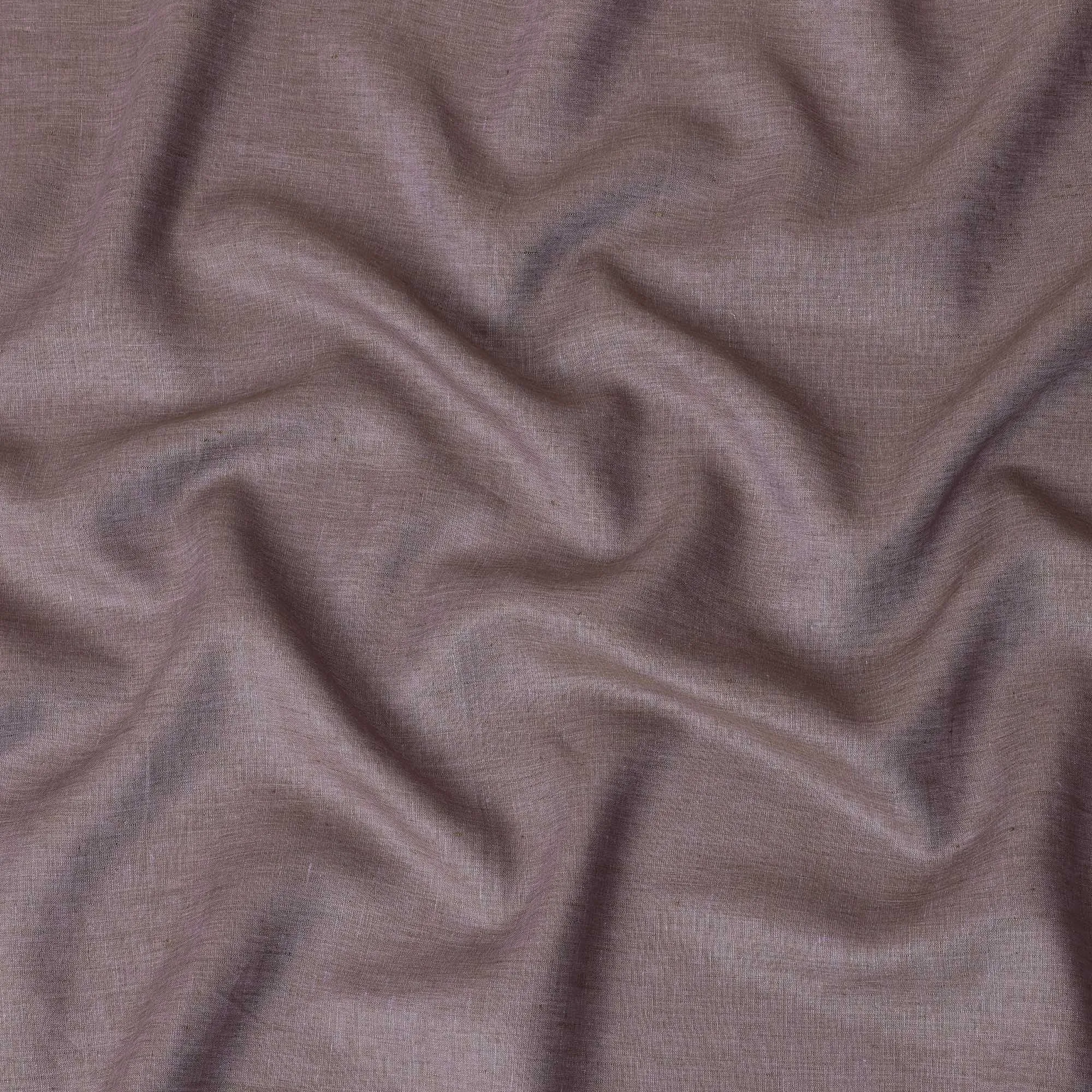 Light plum premium plain pure linen fabric 60 Lea-D15411