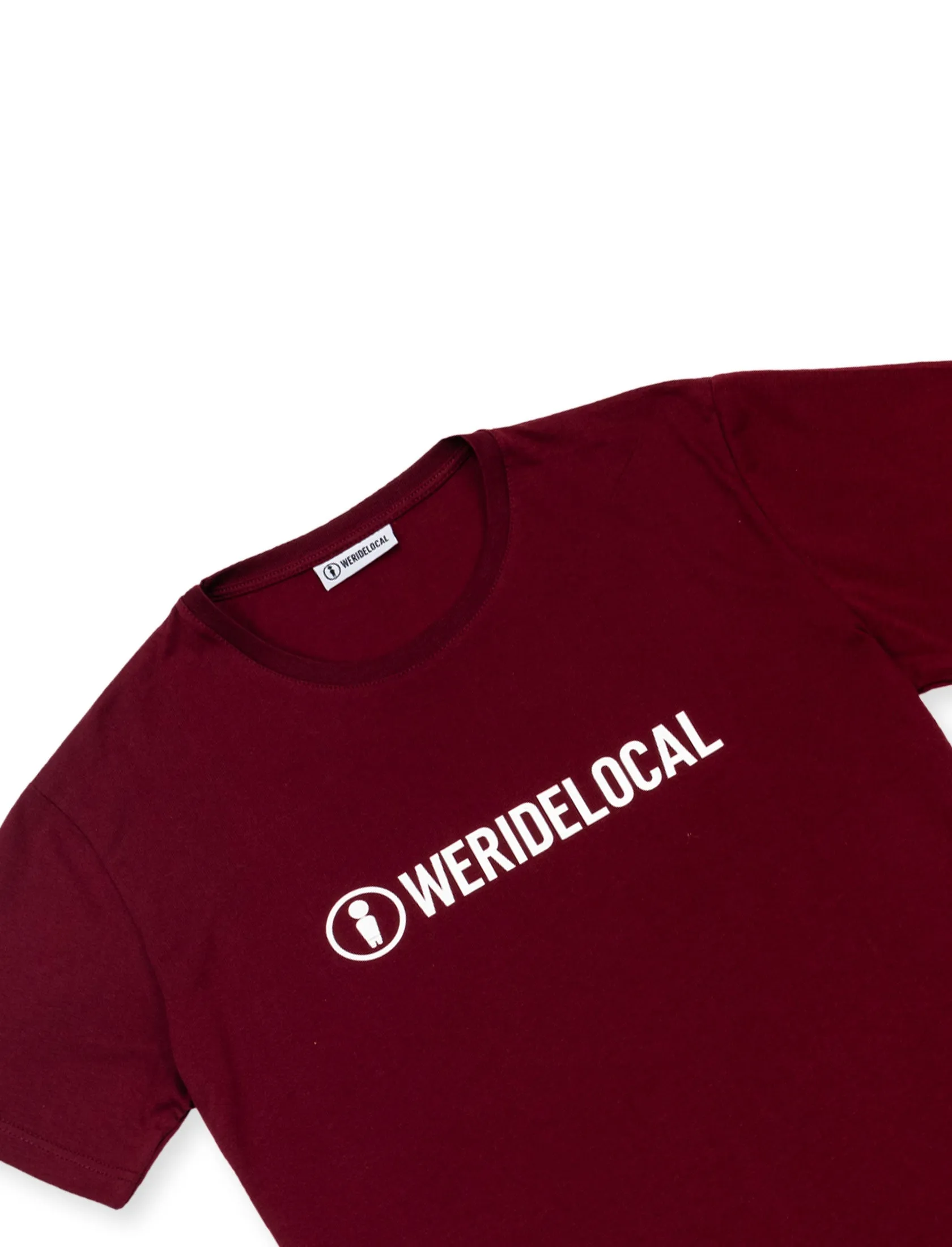 LOGOTYPE BURGUNDY TEE