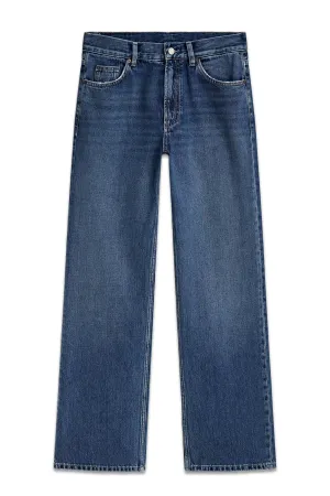 Mid-rise Straight-fit Full Length Jeans