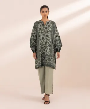 Monochrome '24-2 Piece - Printed Lawn Suit - 0U2Tdy24V419