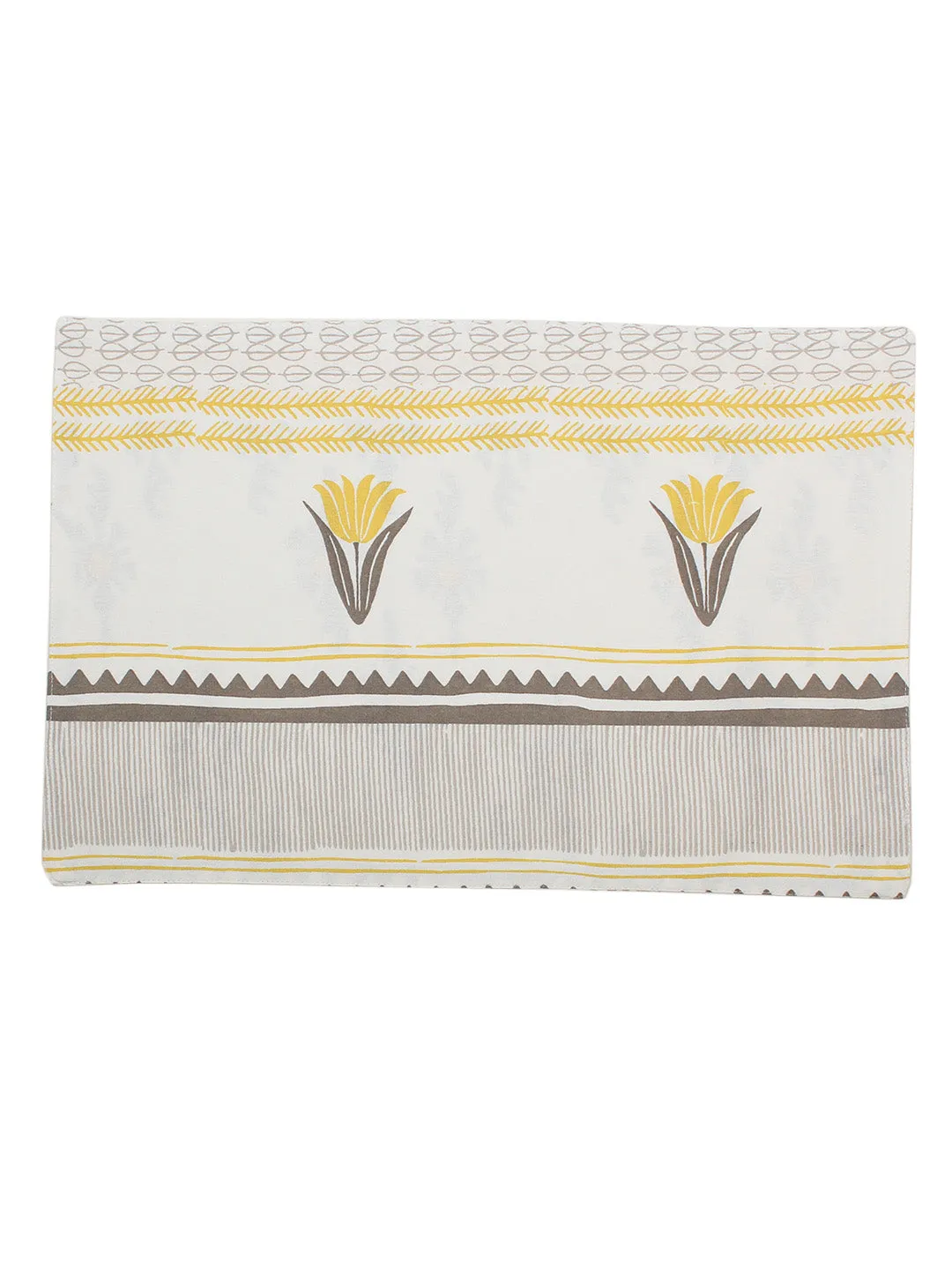 Mrinaal - Set Of 4 Placemats (Yellow)