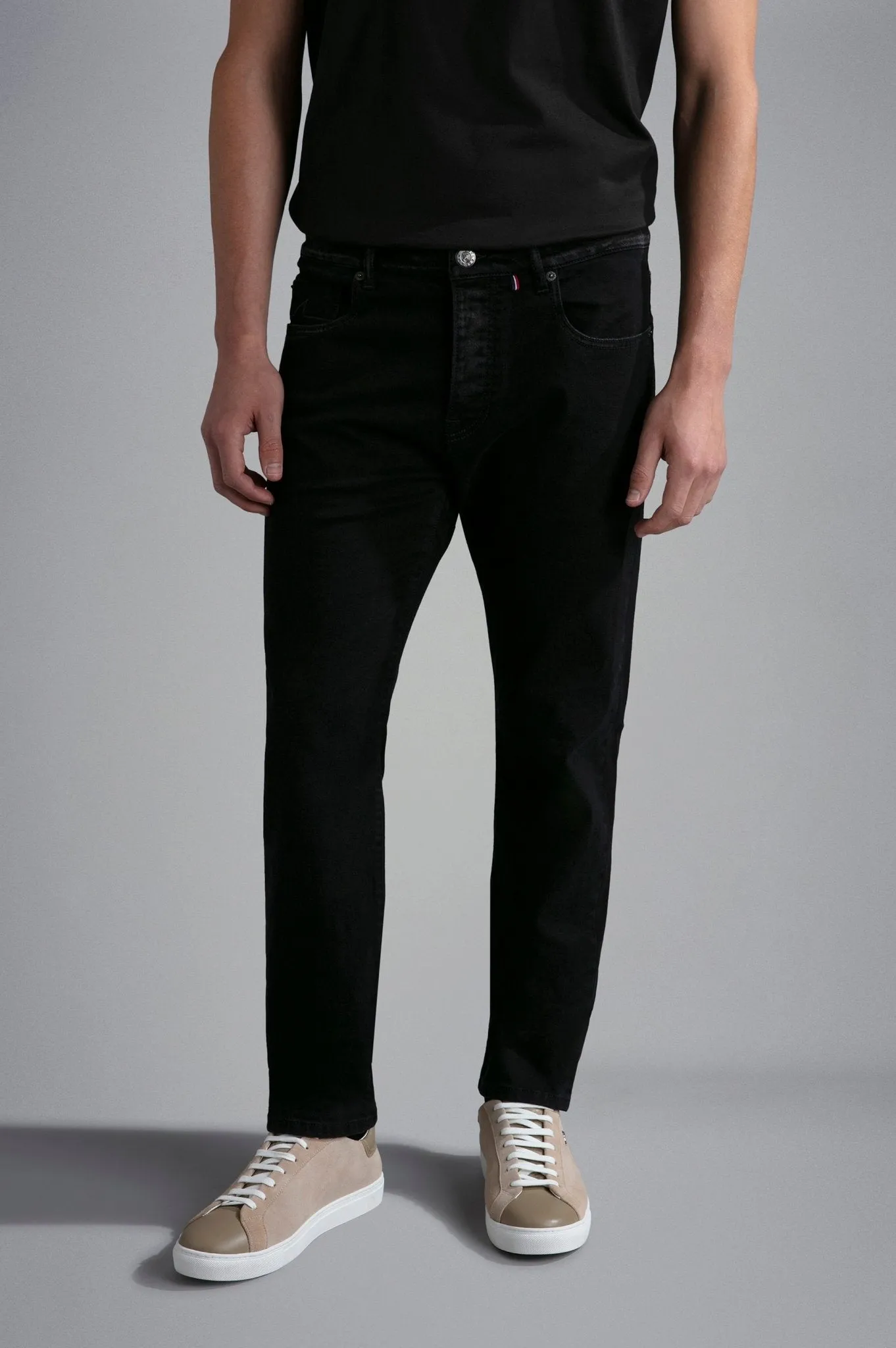 PAUL & SHARK Candiani Stretch Denim BLACK REG