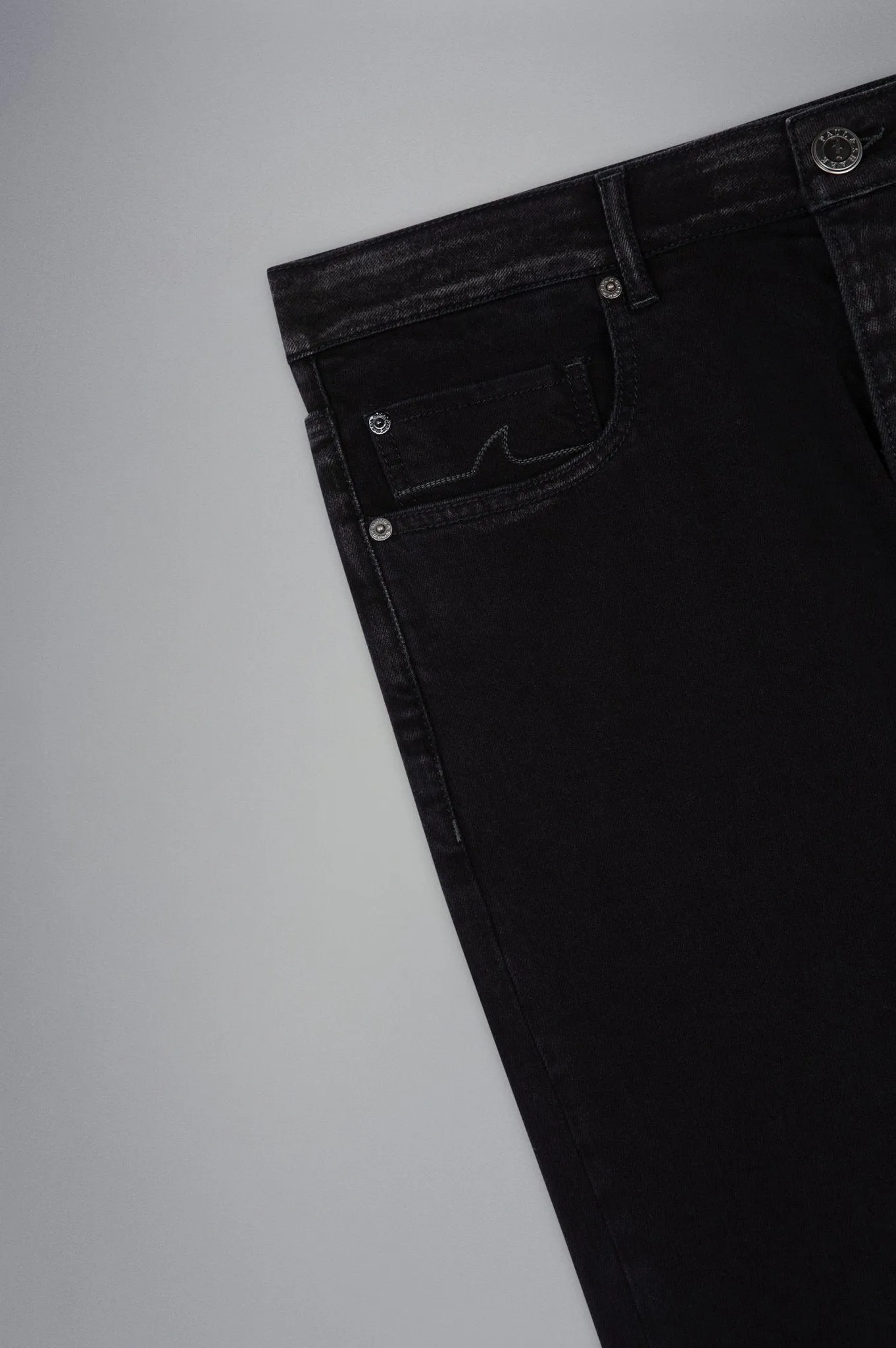 PAUL & SHARK Candiani Stretch Denim BLACK REG