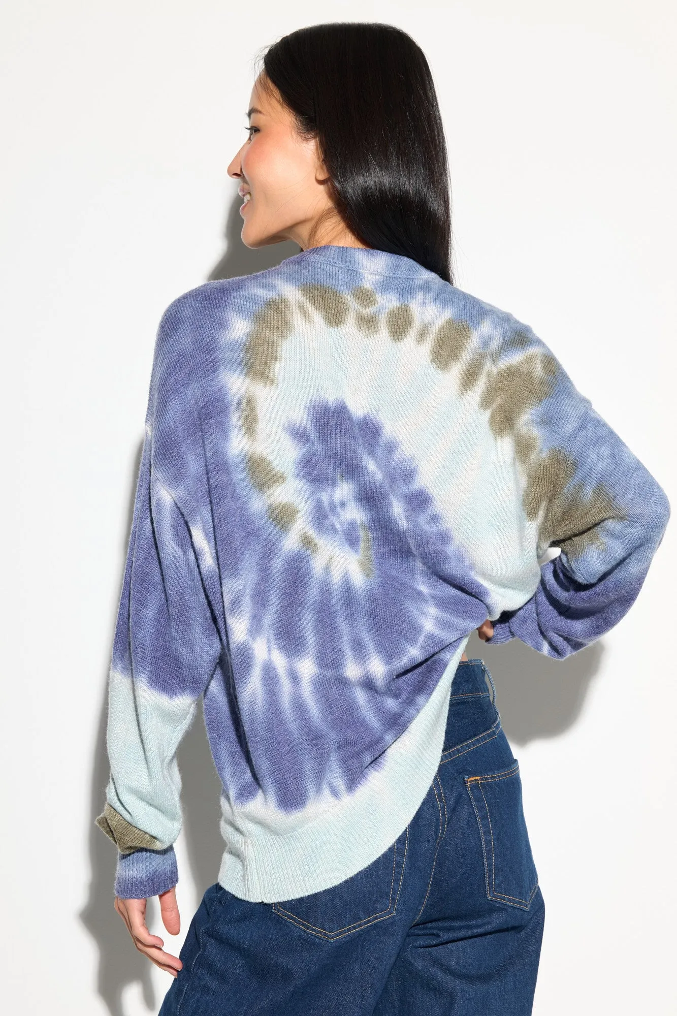 Peace Tie Dye Maude Sweater