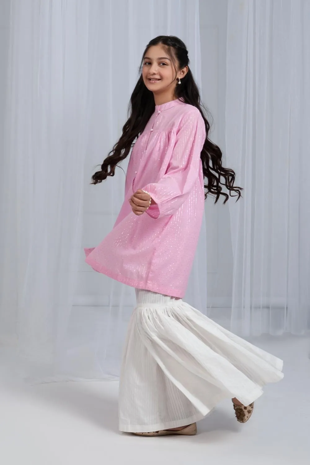 Pink Zaari Shirt