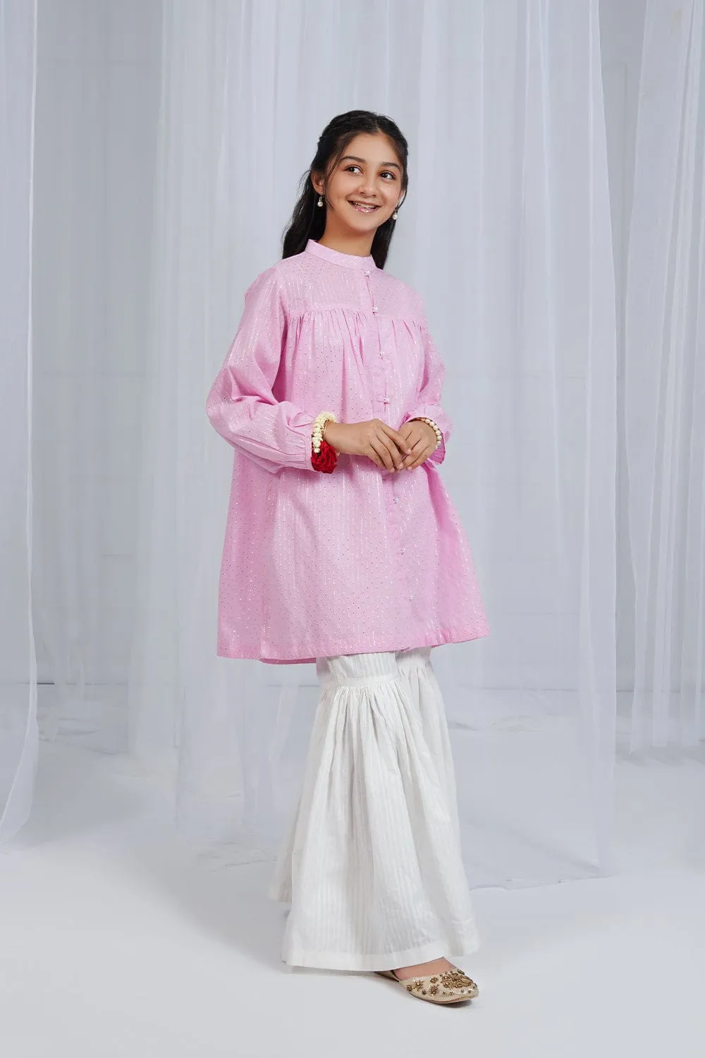 Pink Zaari Shirt