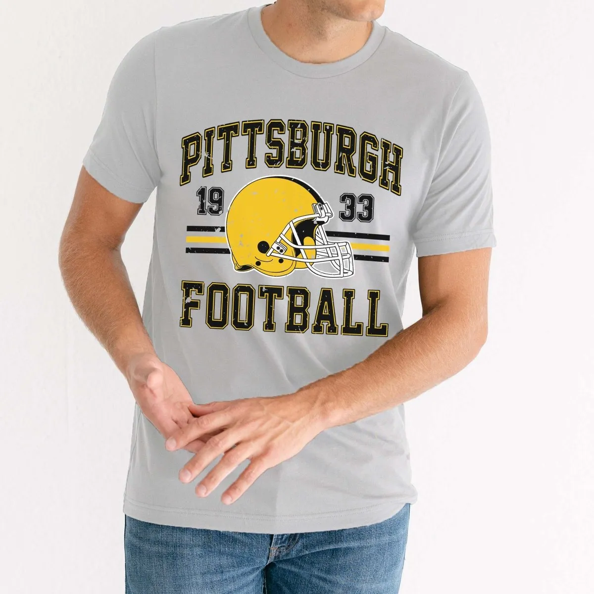 Pittsburgh Football Bella Graphic Tee