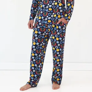 Playful Dreidels Men's Pajama Pants