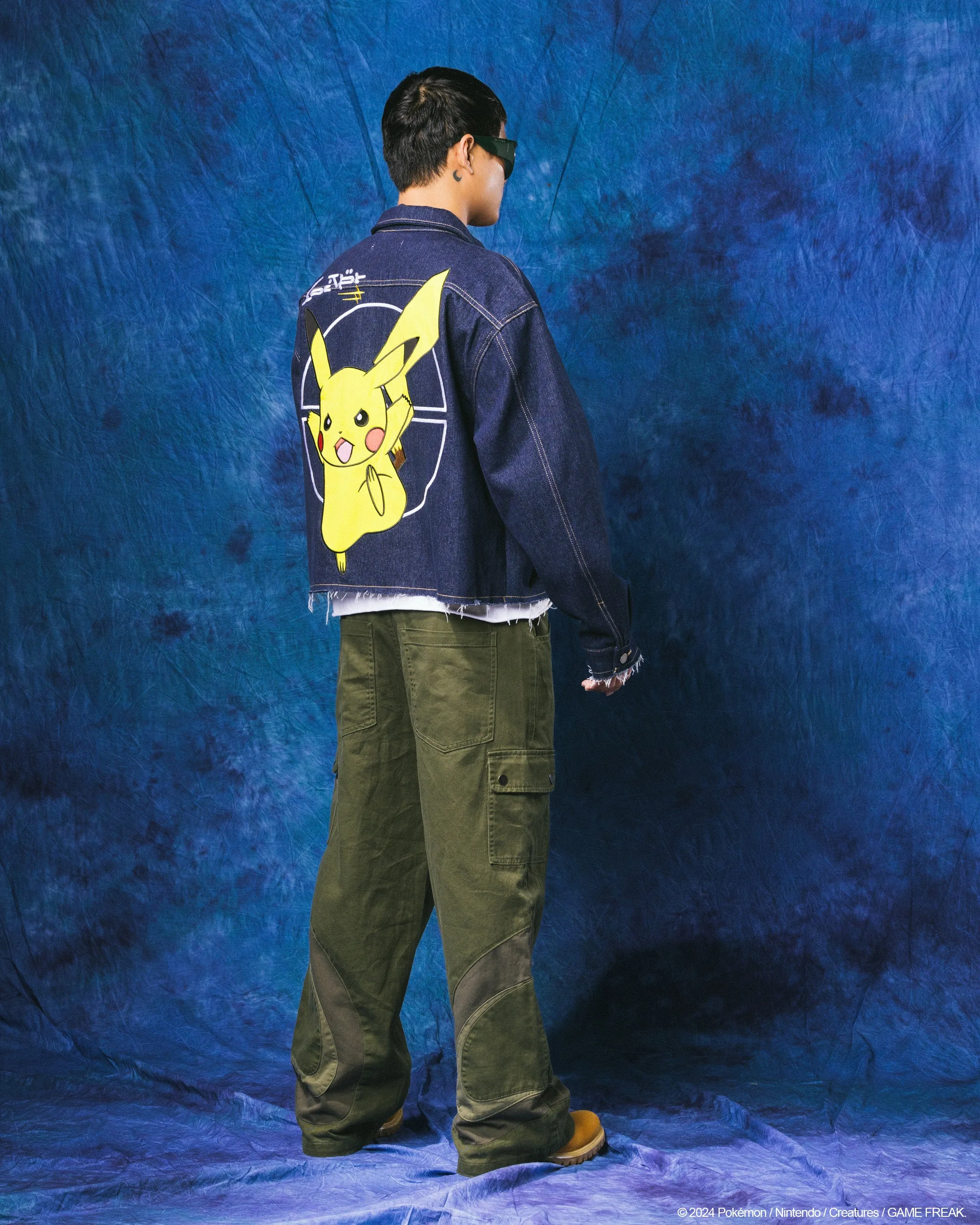 Pokémon By Loiter Pikachu Denim Jacket Indigo