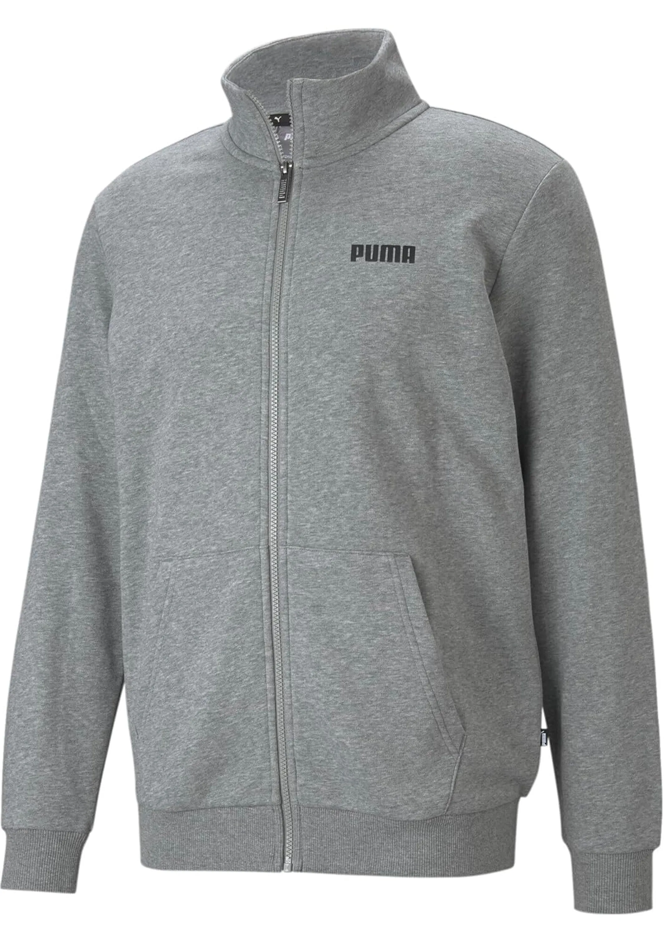 Puma Men's Full Zip Track Jacket Grey Heather