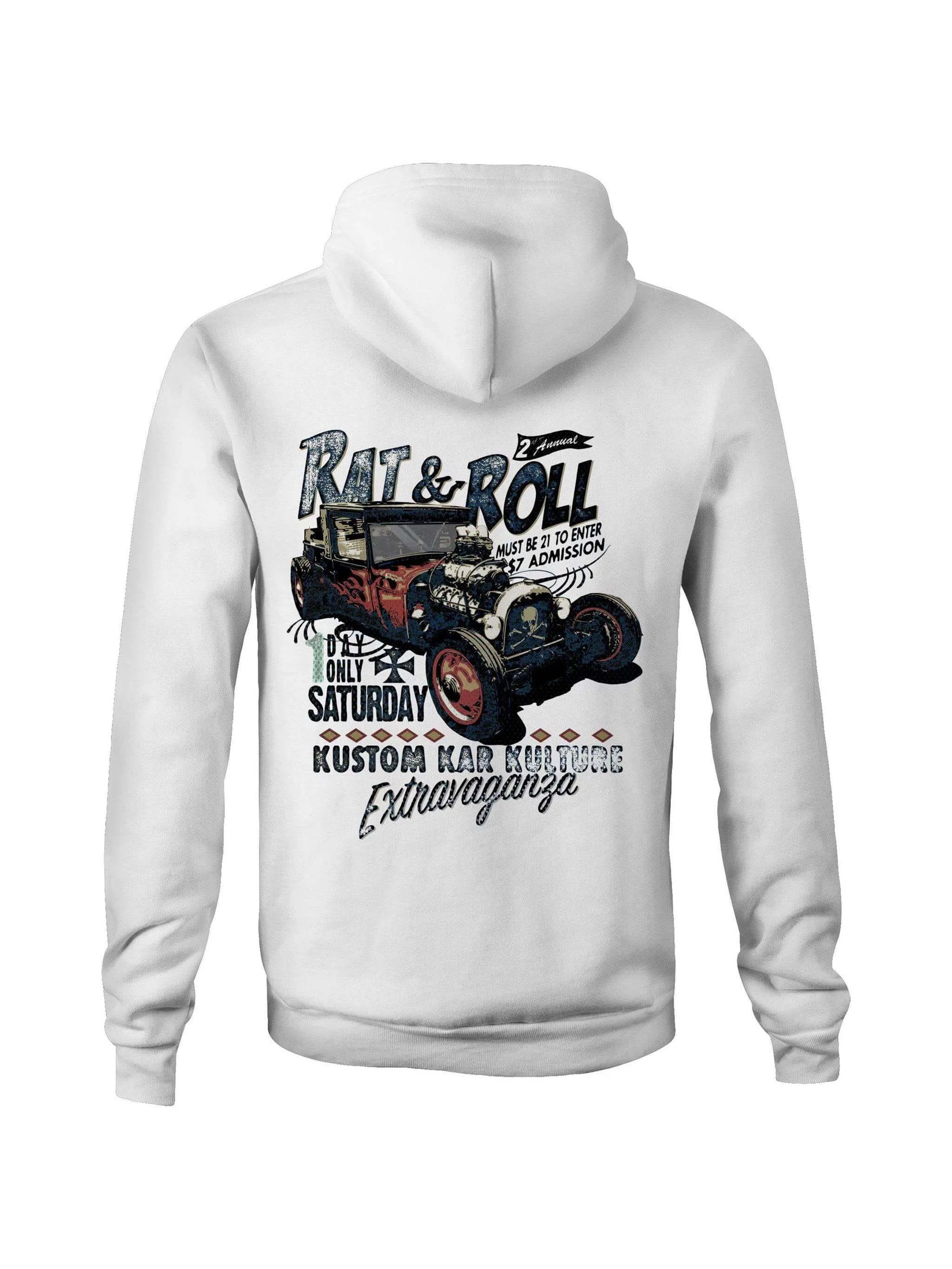 Rat & Roll - Unisex Fleecy Hoodie