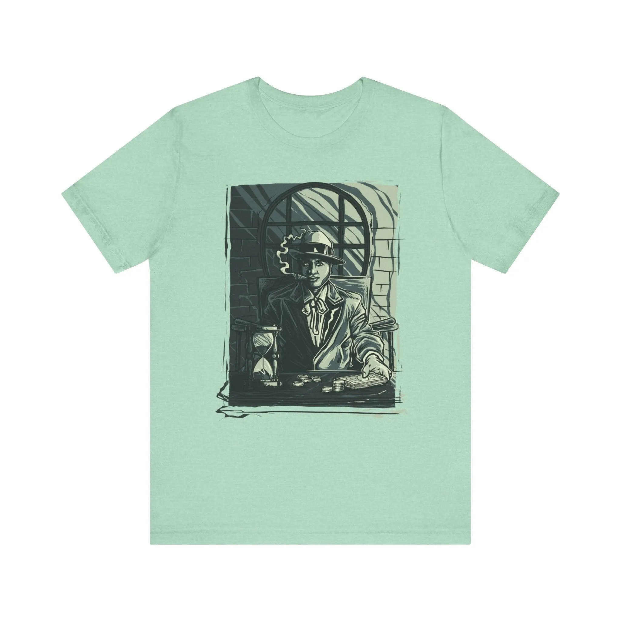 Retro Vintage Gangster Boss T Shirt