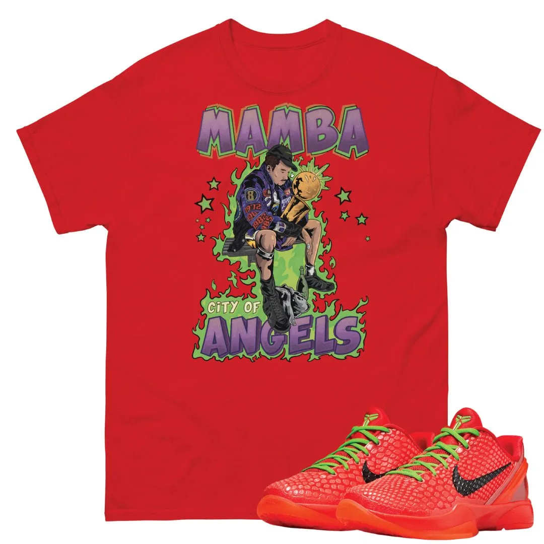 Reverse Grinch Kobe 6 Protro Mamba Shirt