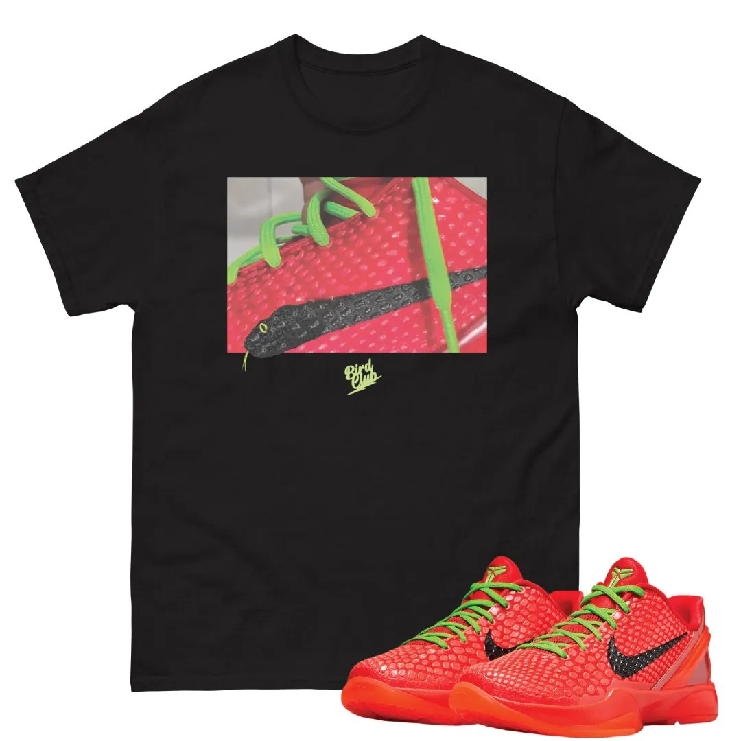 Reverse Grinch Kobe 6 Protro Mamba Swoosh Shirt