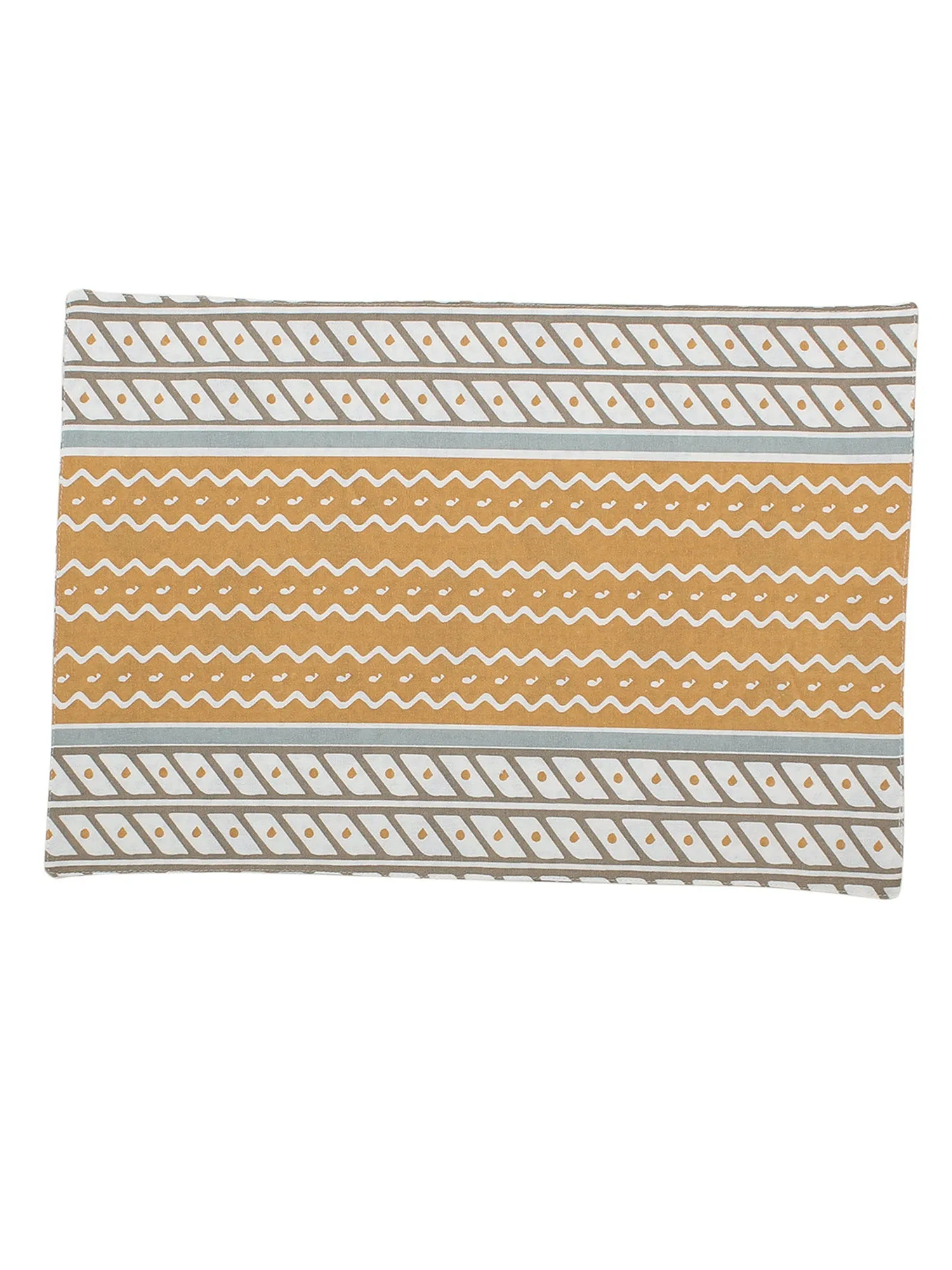 Sarovar - Set Of 2 Placemats (Beige)