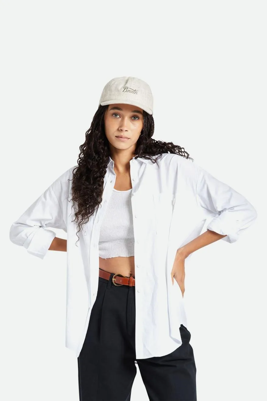 Sidney Oversized L/S Shirt - White