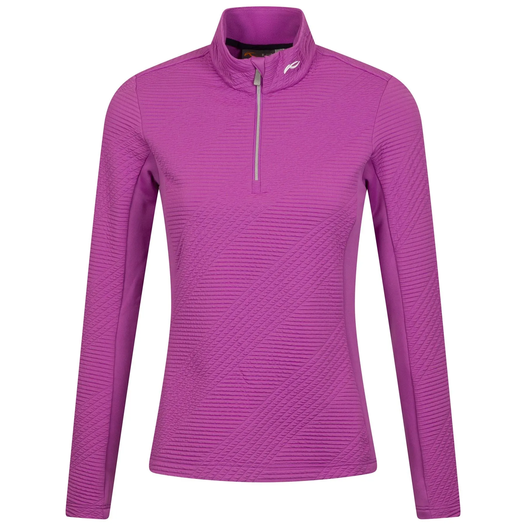 Womens Neila Half Zip Mid Layer Foxglove - AW24