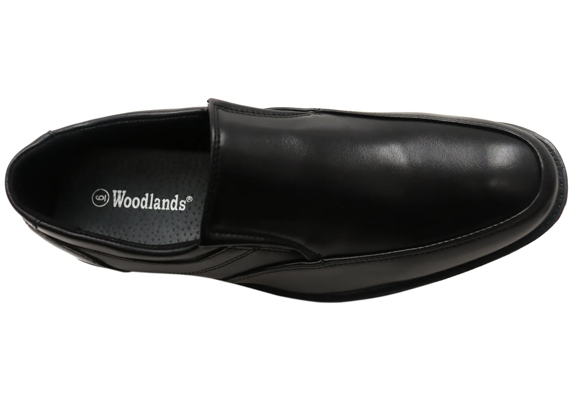 Woodlands Fjords Mens Comfortable Slip On Dress Shoes